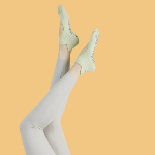Chaussettes Evo Grip II antidérapantes Blanc
