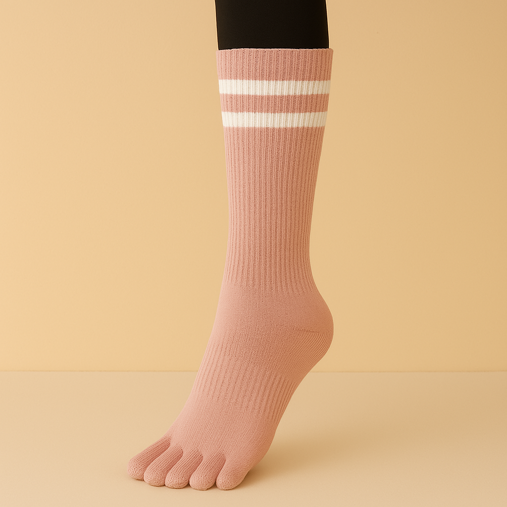 Chaussettes Core Grip antidérapantes Marron