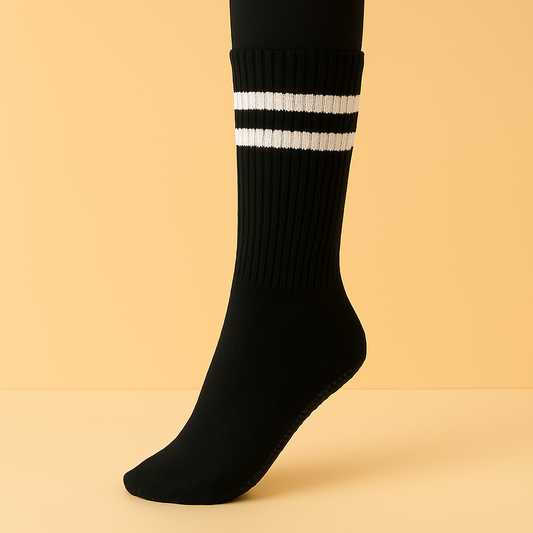 Chaussettes antidérapantes spéciales hiver Noir