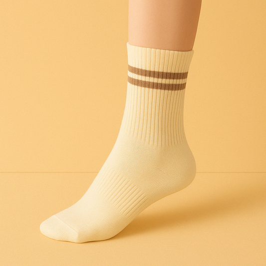 Chaussettes antidérapantes haute Noir