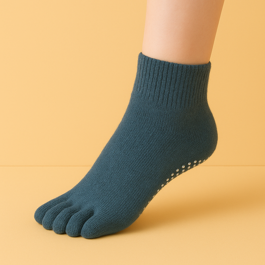Chaussettes Pilates antidérapantes Vert