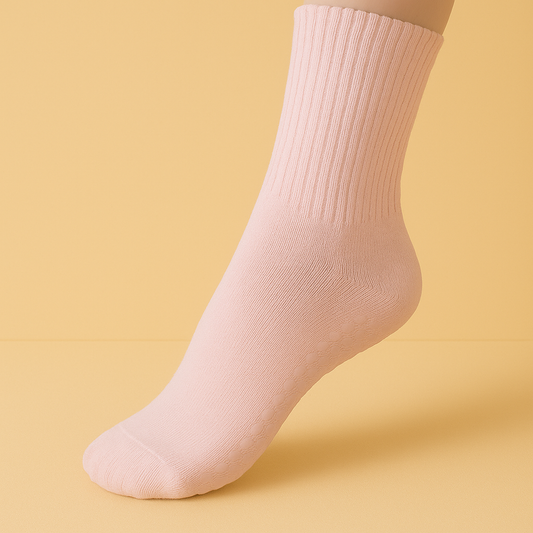 Chaussettes antidérapantes Pilates/Yoga Rose