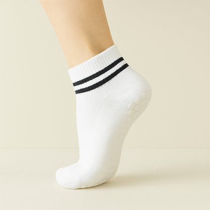 Chaussettes antidérapantes Pilates/Yoga Jaune