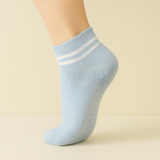 Chaussettes antidérapantes Pilates/Yoga Jaune
