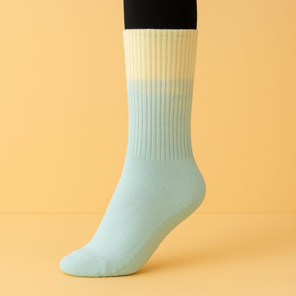 Chaussettes antidérapantes Pilates/Yoga Violet