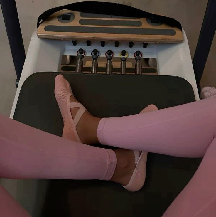 Chaussettes antidérapantes Pilates/Yoga Bleu